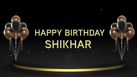 Wish you a very Happy Birthday Shikhar