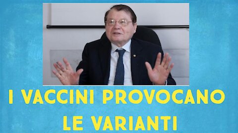 Luc Montagnier - I vaccini provocano le varianti - audio in Italiano