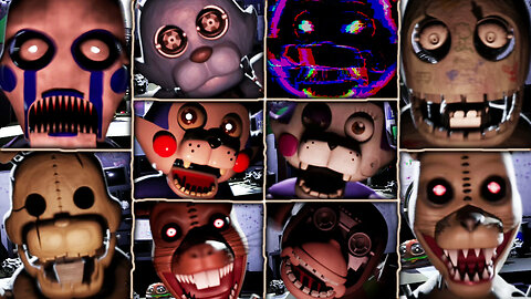 Candy's Custom Night - All Jumpscares!