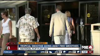 Tropical Smoothie Cafe giving away free smoothies