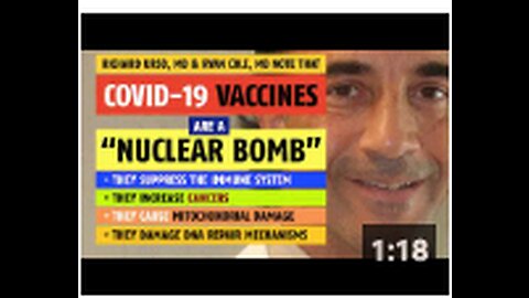 COVID-19 vaccines are a "nuclear bomb" says Richard Urso, MD