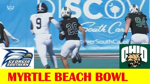 Georgia Southern vs Ohio Highlights | Myrtle Beach Bowl | 2023 College Football Highlights