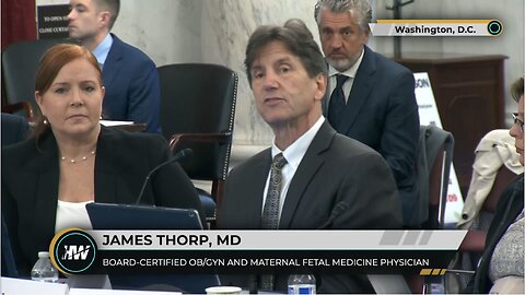Dr. James Thorp in Sen. Ron Johnson's Vax Injury Roundtable 12/7/2022