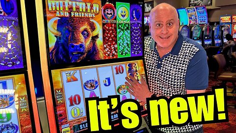 ANOTHER NEW BUFFALO SLOT MACHINE!!!