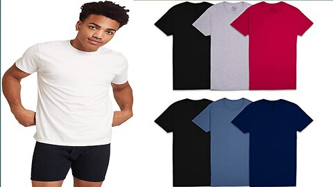 Gildan Men's Crew T-Shirts, Multipack, Style G1100