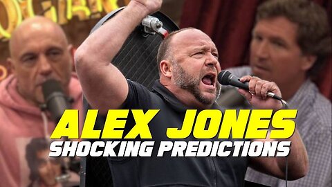 Tucker & Rogan Blown Away by the Many Shockingly Accurate Predictions of Alex Jones
