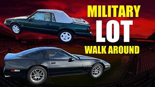 Military Lot Walk Around Nellis AFB