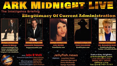 The Intelligence Briefing / Illegitimacy of Current Administration - John B Wells LIVE