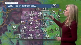 Chilly air moves out, warmup ahead