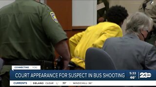 Suspect in Oroville bus shooting appears in court