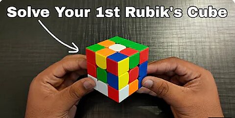 How to Solve a 3x3 Rubik's Cube Without Algorithms