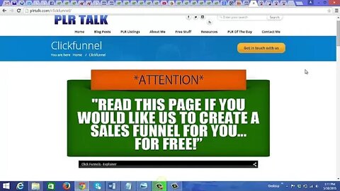 Read This Page if you Would like us To Created A sales funnel for you for free online course English