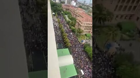 Mass Protests in Sri Lanka