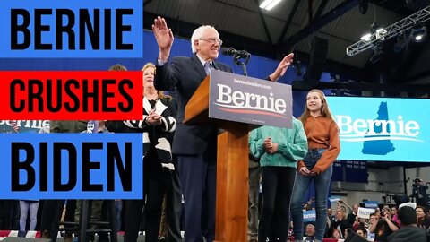 Bernie CRUSHES Biden in New Hampshire