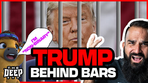 Trump behind bars while real felons walk the streets? Inclusivity is a lie and the non-binary bison