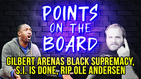 Gilbert Arenas a Black Supremacist? | Sports Illustrated is DONE | RIP Ole Andersen | EP 77
