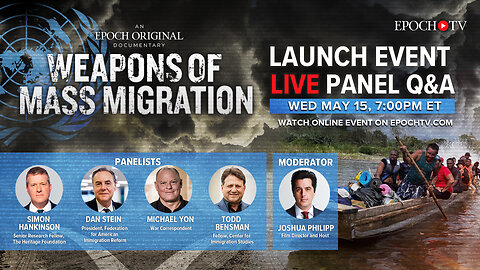 ‘Weapons of Mass Migration’ Live Panel Q&A