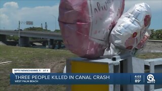 3 bodies pulled from Palm Beach County canal after crash