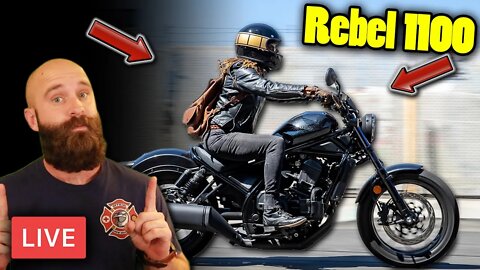 🔴 NEW Honda Rebel 1100 / 5 Common Mistakes Beginner Motorcycle Riders Make / Motorcycle Crashes AAR