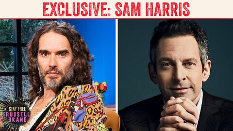 Russell Brand & Sam Harris Respectfully DISAGREE: Trump, Religion & Big Pharma! - Stay Free #203