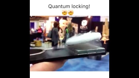Quantum locking. A technique involving magnetic fields...