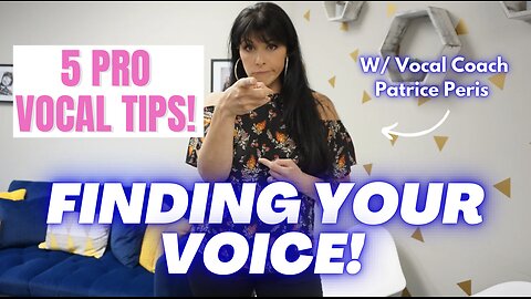 How to Find YOUR Singing Voice: 5 Pro Tips