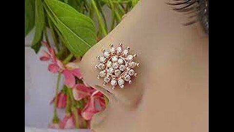 New Diamond Nose rings, Stylist nose rings for women, Diamond jewellery for girls #noserings