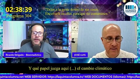 El Gran Encierro (del genocidio) será por cuestiones climáticas (Dr. Sevillano. Programa 304).