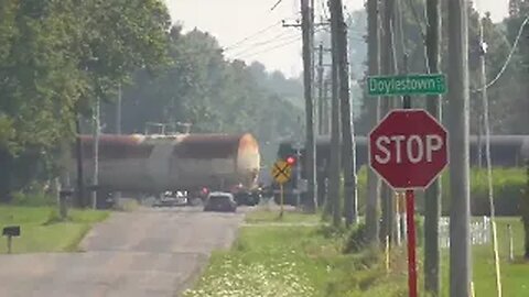 CSX Train Meet M369 and M370 from Sterling, Ohio August 19, 2023