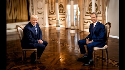 Nigel Farage’s Awesome Interview with President Trump in Mar-a-Lago