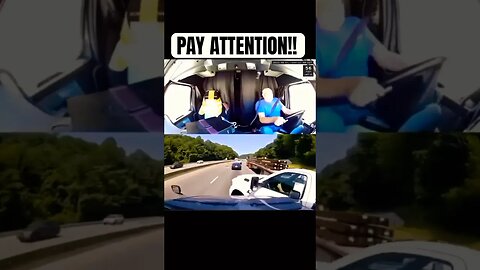 Man crashes his truck and disappears… #shorts #crash