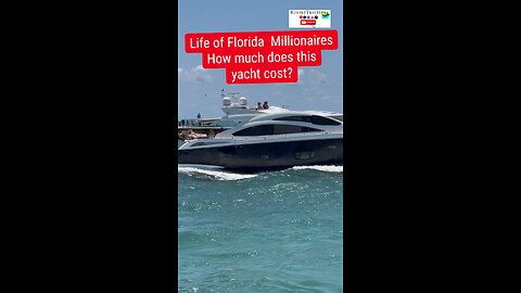 Life of Florida Millionaires How much does this yacht cost?