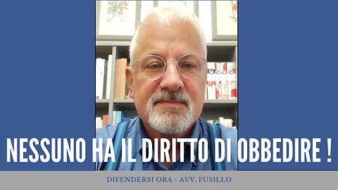 Nessuno ha il diritto di obbedire