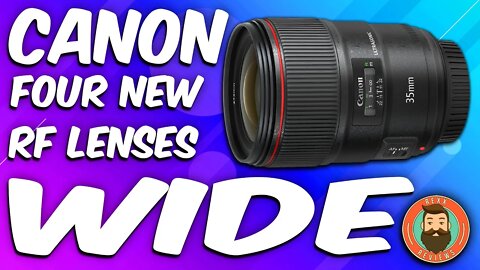 New RF lenses from Canon: 4 wide-angle options to choose from
