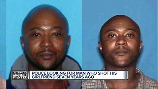 Detroit's Most Wanted: Police search for man who shot his girlfriend 7 years ago