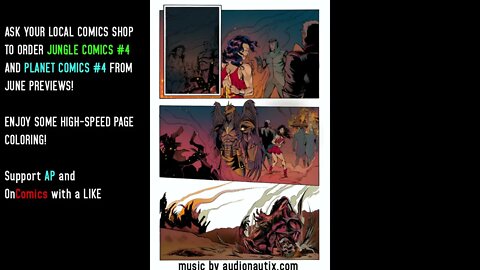 Chill stream: Btw, You Want Painted Comicbook Pages!