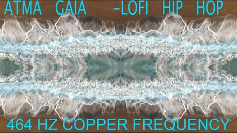 LOFI HIP HOP - 464 HZ COPPER FREQUENCY WITH SEA WAVES, ISOCRONIC TONES , HEAL & CURE ON ALL LEVELS