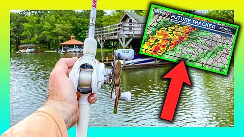 DODGING Storms to Catch BIG Summer Bass!