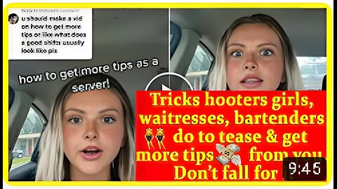 Tricks hooters girls, waitresses, bartenders do to tease & get more tips from you. Don’t fall for it