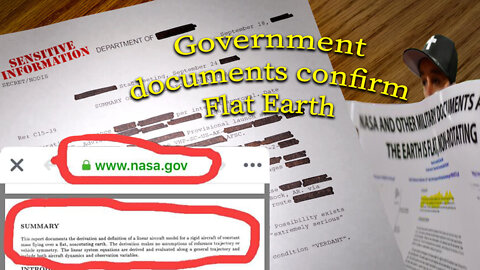 Do official government documents confirm Flat Earth and the Firmament?