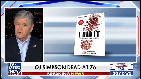 Hannity: OJ Simpson Had A Dark Side