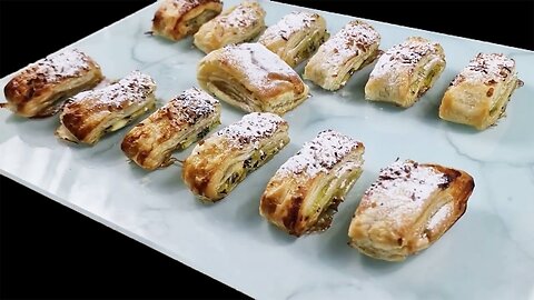 2 Quick and delicious desserts recipes with puff pastry!