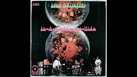 Flower Power Full LP In the Garden of Eden or In the Garden of Life by Iron Butterfly