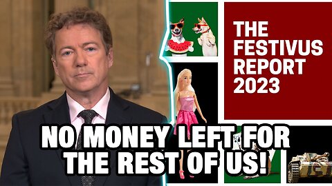 Sen. Paul’s Festivus Report Exposes $900B In Gov't Waste