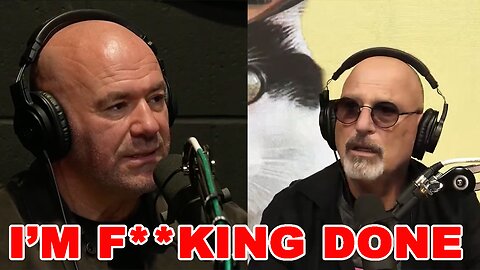 Howie Mandel SHOCKED after Dana White DROPS F BOMB and STORMS off his podcast!
