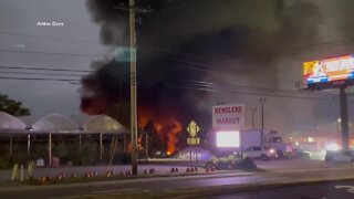 Plane crashes into car dealership in Southeast Ohio