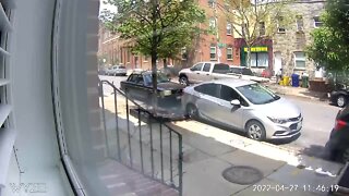 shooting in Baltimore caught on camera