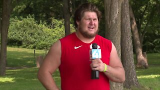 Chiefs 1-on-1 with rookie center Creed Humphrey
