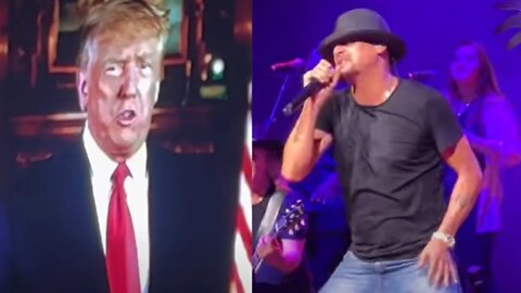 Donald Trump Introduces Kid Rock At His Show