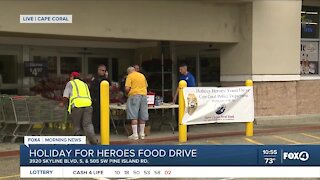 Food drive at Cape Coral Walmart markets